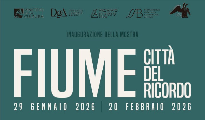 Al momento stai visualizzando Mostra “Fiume. Città del Ricordo” – Roma, Sala Alessandrina, 29 gennaio – 20 febbraio 2026